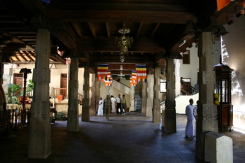 Inside Temple of the Tooth